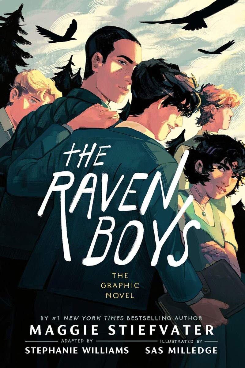 The Raven Boys - The Raven Cycle Series - The Graphic Novel
